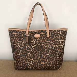 Coach Cheetah Print Tote